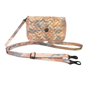 Lug Quickstep Convertible Crossbody/Wallet/Wristlet - Camo Rose RFID